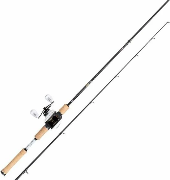 Baitcast Set - Abu Garcia - Max Pro - 1.98m - 15-60gram - Hengel + Reel 7 Baitcast Set - Abu Garcia - Max Pro - 1.98m - 15-60gram - Hengel + Reel - Afbeelding 7