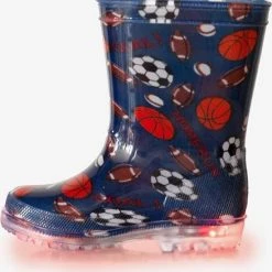 Scapino Kinder Regenlaarzen Homerun Met Lichtjes - Blauw - Maat 28 -Mushie  winkel 550x584 1