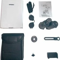 FEDEC Binoculaire Verrekijker - Met Smartphone Adapter - 10x Vergroting 42mm Objectief - Zwart 13 FEDEC Binoculaire Verrekijker - Met Smartphone Adapter - 10x Vergroting 42mm Objectief - Zwart -Mushie winkel 550x584