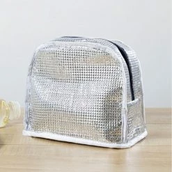 Merkloos Lunchtas - Grijs - Volwassenen En Kinderen - Compact & Handig - Thermische Zak - Koeltas - Lunchbox - Picknick -School - Lunch - Werk -Mushie  winkel 550x585 5