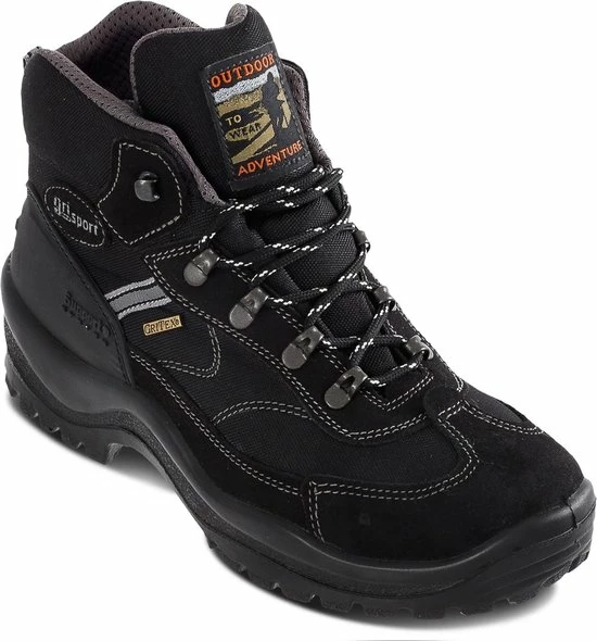 Grisport Torino Mid Wandelschoenen Unisex - Black - Maat 45 2 Grisport Torino Mid Wandelschoenen Unisex - Black - Maat 45 - Afbeelding 2