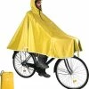 Anyoo Waterdichte Fietsponcho Fiets Regenjas Jas Capes Lichtgewicht Compact Herbruikbaar Voor Jongens Mannen Vrouwen Volwassenen