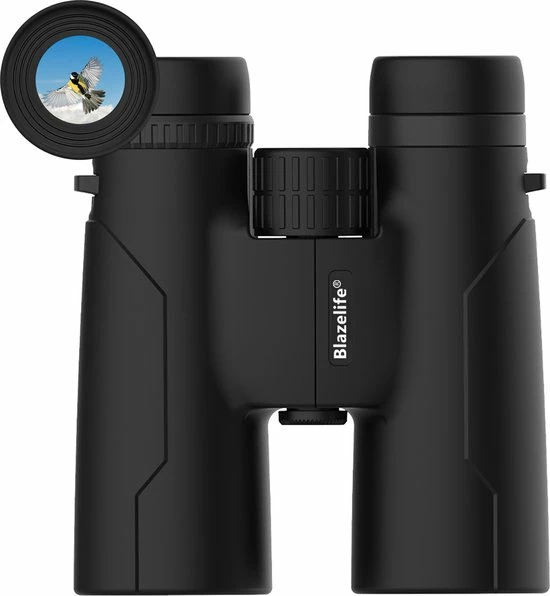 Blazelife Verrekijker - 12x42 - BAK-4 - Kerstmis - Kerstfeest - Christmas Gift - Verrekijker Vogelsspotten - Waterbestendig - Verrekijker Compact - Met Draagtas, Poetsdoek En Nekkoord - Zwart 7 Blazelife Verrekijker - 12x42 - BAK-4 - Kerstmis - Kerstfeest - Christmas Gift - Verrekijker Vogelsspotten - Waterbestendig - Verrekijker Compact - Met Draagtas, Poetsdoek En Nekkoord - Zwart - Afbeelding 7