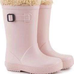 Igor - Regenlaarzen Voor Kinderen - Splash Euri Borreguito - Nude - Maat 26EU