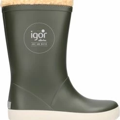 Igor - Regenlaarzen Voor Kinderen - Splash Nautico Borreguito - Kakigroen - Maat 24EU 38 Igor - Regenlaarzen Voor Kinderen - Splash Nautico Borreguito - Kakigroen - Maat 24EU -Mushie winkel 550x604