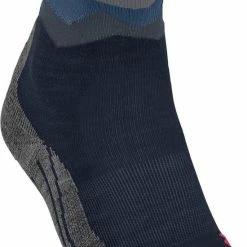 FALKE TK2 Crest Wandelsokken Dik Versterkt Met Patroon Met Medium Padding Lang En Warm Voor Wandelen Merinowol Blauw Heren Sportsokken - Maat 42-43 -Mushie  winkel 550x606 2