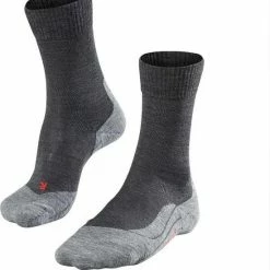 FALKE TK5 Wander Wandelsokken Mid-rise Zacht Thermisch Anti-blaar Antizweet Zonder Motief Met Elastische Boord Warm Admend Merinowol Zwart Heren Sportsokken - Maat 46-48 -Mushie  winkel 550x606 5