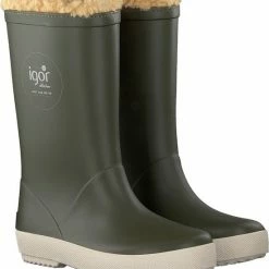 Igor - Regenlaarzen Voor Kinderen - Splash Nautico Borreguito - Kakigroen - Maat 24EU 34 Igor - Regenlaarzen Voor Kinderen - Splash Nautico Borreguito - Kakigroen - Maat 24EU -Mushie winkel 550x607 1