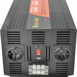 Renoster Zuivere Sinus Omvormer 12V-230V - 3500/7000W + Controller (Spanningstransformator)