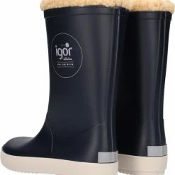 Igor - Regenlaarzen Voor Kinderen - Splash Nautico Borreguito - Marineblauw - Maat 31EU -Mushie  winkel 550x608 3