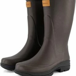 Travelin' Dunas Dames Rubberen Regenlaarzen - Waterdicht En Isolerend - Bruin - Maat 39 -Mushie  winkel 550x614 8