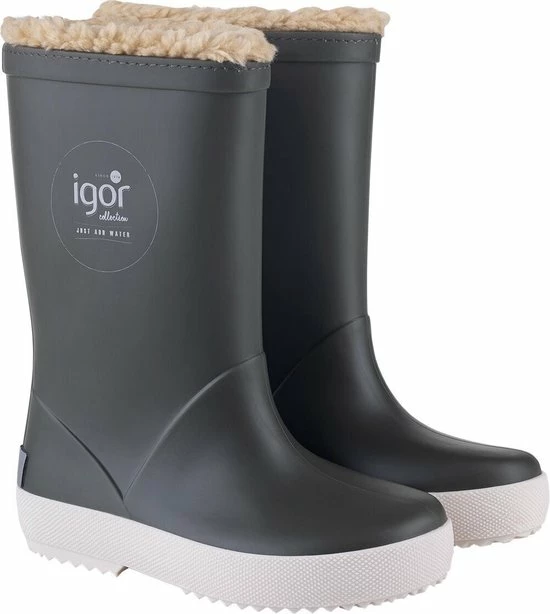 Igor - Regenlaarzen Voor Kinderen - Splash Nautico Borreguito - Kakigroen - Maat 24EU 1 Igor - Regenlaarzen Voor Kinderen - Splash Nautico Borreguito - Kakigroen - Maat 24EU