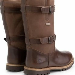 Travelin' Sweden Heren Outdoorlaarzen - Waterdicht En Ademend - Wol Gevoerde Wandellaars - Donkerbruin Leer - Maat 46 -Mushie  winkel 550x615 2