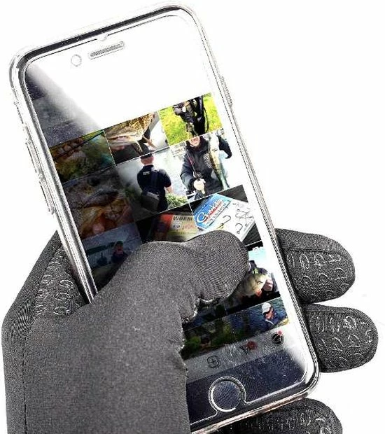 Gamakatsu Gloves Screen Touch - Handschoenen - Maat XL - Grijs 3 Gamakatsu Gloves Screen Touch - Handschoenen - Maat XL - Grijs - Afbeelding 3