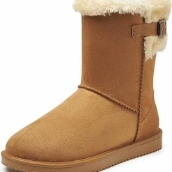 Gevavi Neva Bruin Gevoerde Laarzen Dames -Mushie  winkel 550x622 1