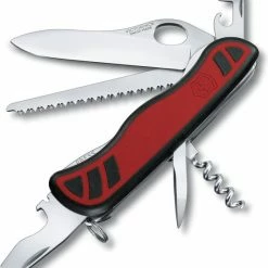 Victorinox Forester M Grip Zwitsers Zakmes - 10 Functies - Rood