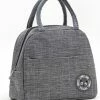 Merkloos Lunchtas - Grijs - Volwassenen En Kinderen - Compact & Handig - Thermische Zak - Koeltas - Lunchbox - Picknick -School - Lunch - Werk
