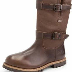 Travelin' Sweden Heren Outdoorlaarzen - Waterdicht En Ademend - Wol Gevoerde Wandellaars - Donkerbruin Leer - Maat 46 -Mushie  winkel 550x630 3