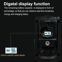 LED WhiteLabel Zaklamp Led - Oplaadbaar - Met Accu - Met Magneet - Met Powerbank - Digital Display - Tentlamp - 2.5W 7 LED WhiteLabel Zaklamp Led - Oplaadbaar - Met Accu - Met Magneet - Met Powerbank - Digital Display - Tentlamp - 2.5W -Mushie winkel 550x631 4