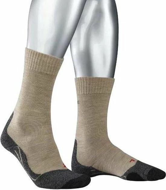 FALKE TK2 Explore Wandelsokken Warm Winter Zacht Thermisch Ademend Anti-blaar Antizweet Zonder Motief Met Elastische Boord Merinowol Beige Dames Sportsokken - Maat 37-38 22 FALKE TK2 Explore Wandelsokken Warm Winter Zacht Thermisch Ademend Anti-blaar Antizweet Zonder Motief Met Elastische Boord Merinowol Beige Dames Sportsokken - Maat 37-38 - Afbeelding 22