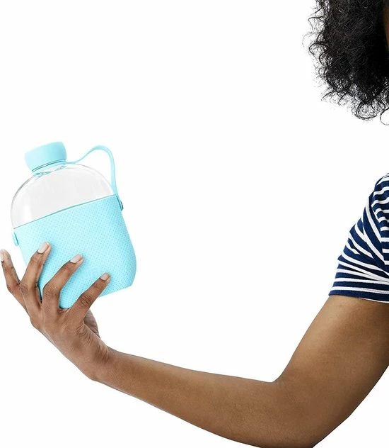 Bobble HIP | Drinkfles | 650 ML | Blauw | Fles Voor Werk / Lunch / Wandelen / Sport / Stage / School / Water 6 Bobble HIP | Drinkfles | 650 ML | Blauw | Fles Voor Werk / Lunch / Wandelen / Sport / Stage / School / Water - Afbeelding 6