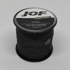 JOF 8X Gevlochten Lijn - Zwart - 14 Kg - 0.23 Mm - 500 Meter