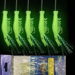 Sabiki Licht Gevende Garnalen - Vis Aas - Zee Vissen - Garnalen - Glow In The Dark - Roofvissen -