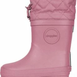 Druppies Regenlaarzen Gevoerd - Winter Boot - Lichtroze - Maat 25 -Mushie  winkel 550x646 3