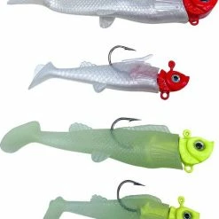 Brute Strength - Kunst Aas Set - 10 Stuks -Roofvissen Pluggen Met Haak Set Voor Snoek/Baars Roofvis 2 Kunstaas - Shads