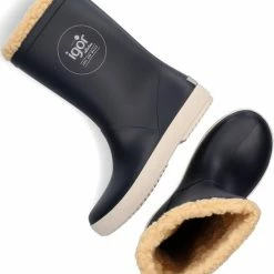 Igor - Regenlaarzen Voor Kinderen - Splash Nautico Borreguito - Marineblauw - Maat 31EU -Mushie  winkel 550x652 2