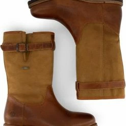 Travelin' Konstanz Heren - Leren Outdoorlaarzen - Waterdicht En Ademend - Laars - Cognac Leer - Maat 45 -Mushie  winkel 550x653 2