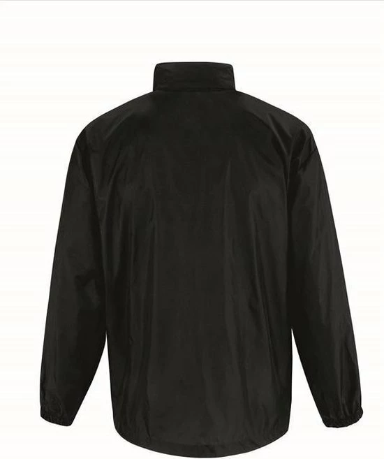 Bc Windjas/regenjas Voor Heren Zwart Maat 2XL 3 Bc Windjas/regenjas Voor Heren Zwart Maat 2XL - Afbeelding 3