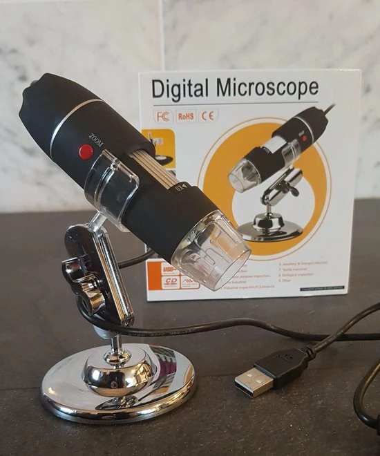 Iso Trade Digitale Microscoop Camera 2 Megapixel - USB 3.0 - Leerzaam Speelgoed - 1600x Zoom 7 Iso Trade Digitale Microscoop Camera 2 Megapixel - USB 3.0 - Leerzaam Speelgoed - 1600x Zoom - Afbeelding 7