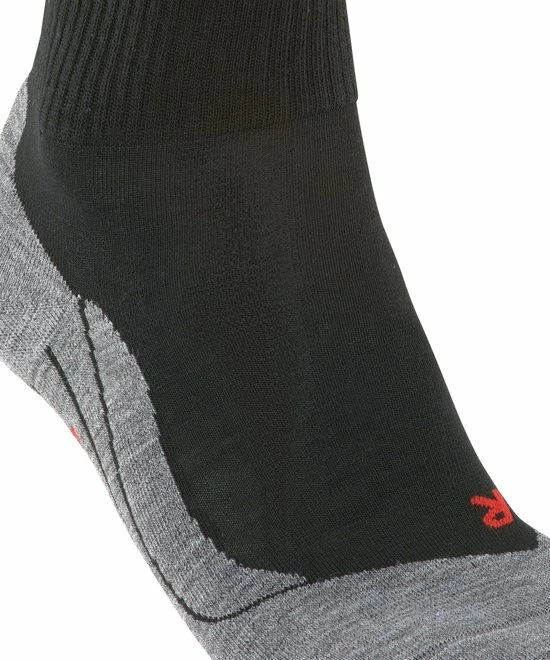 FALKE TK5 Wander Short Wandelsokken Kort Zacht Thermisch Anti-blaar Antizweet Zonder Motief Met Elastische Boord Admend Merinowol Zwart Heren Sportsokken - Maat 44-45 3 FALKE TK5 Wander Short Wandelsokken Kort Zacht Thermisch Anti-blaar Antizweet Zonder Motief Met Elastische Boord Admend Merinowol Zwart Heren Sportsokken - Maat 44-45 - Afbeelding 3