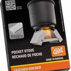 Esbit Brander Pocket Stove S - Incl 16x5 Gr Esbit Blokjes - Compact -Mushie  winkel 550x661 1