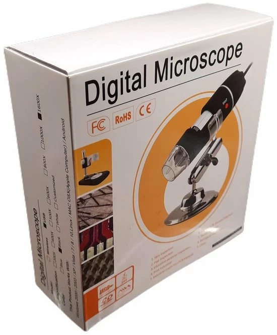 Iso Trade Digitale Microscoop Camera 2 Megapixel - USB 3.0 - Leerzaam Speelgoed - 1600x Zoom 22 Iso Trade Digitale Microscoop Camera 2 Megapixel - USB 3.0 - Leerzaam Speelgoed - 1600x Zoom - Afbeelding 22