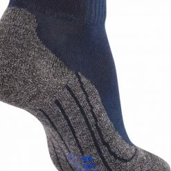 FALKE TK2 Explore Cool Short Wandelsokken Kort Zacht Thermisch Anti-blaar Antizweet Zonder Motief Met Elastische Boord Verkoelend Ademend Sneldrogend Blauw Dames Sportsokken - Maat 37-38 -Mushie  winkel 550x666 3