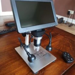 Microlong DM9 Digitale Microscoop Met 7 Inch Verstelbare Display 1080P Full Hd Camera Usb Met 8 Dimbare Led Lichten -Mushie  winkel 550x668 2
