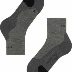 FALKE TK2 Explore Wool Short Wandelsokken Anti-Bubbel Dik Sneldrogend Merinowol Beige Dames Sportsokken - Maat 44-45 -Mushie  winkel 550x668 8