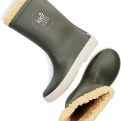 Igor - Regenlaarzen Voor Kinderen - Splash Nautico Borreguito - Kakigroen - Maat 24EU 48 Igor - Regenlaarzen Voor Kinderen - Splash Nautico Borreguito - Kakigroen - Maat 24EU -Mushie winkel 550x669