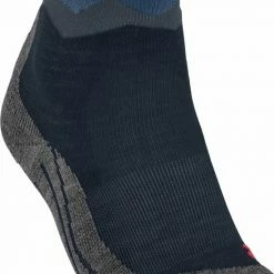 FALKE TK2 Crest Wandelsokken Dik Versterkt Met Patroon Met Medium Padding Lang En Warm Voor Wandelen Merinowol Blauw Heren Sportsokken - Maat 42-43 -Mushie  winkel 550x671 3