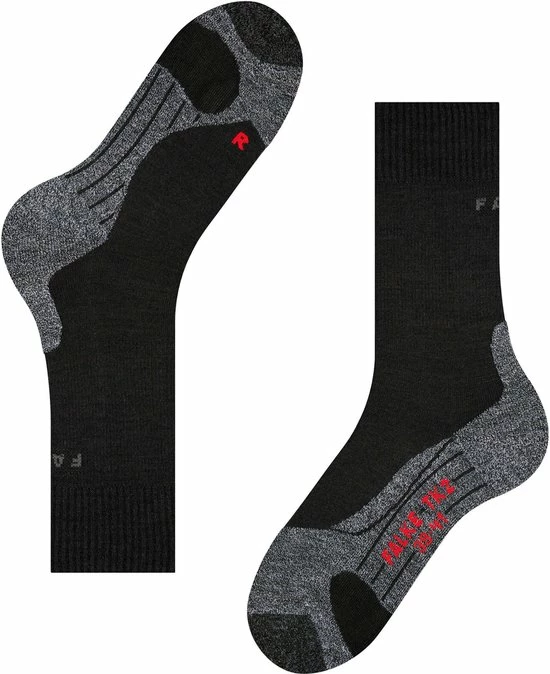 FALKE TK2 Explore Wandelsokken Warm Winter Zacht Thermisch Ademend Anti-blaar Antizweet Zonder Motief Met Elastische Boord Merinowol Zwart Heren Sportsokken - Maat 46-48 15 FALKE TK2 Explore Wandelsokken Warm Winter Zacht Thermisch Ademend Anti-blaar Antizweet Zonder Motief Met Elastische Boord Merinowol Zwart Heren Sportsokken - Maat 46-48 - Afbeelding 15