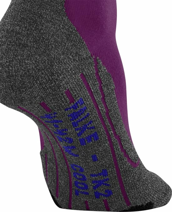 FALKE TK2 Explore Cool Wandelsokken Mid-rise Zacht Thermisch Anti-blaar Antizweet Zonder Motief Met Elastische Boord Verkoelend Duurzaam Ademend Sneldrogend Roze Dames Sportsokken - Maat 39-40 5 FALKE TK2 Explore Cool Wandelsokken Mid-rise Zacht Thermisch Anti-blaar Antizweet Zonder Motief Met Elastische Boord Verkoelend Duurzaam Ademend Sneldrogend Roze Dames Sportsokken - Maat 39-40 - Afbeelding 5