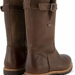 Travelin' Finland Dames - Wolgevoerde Leren Outdoorlaars - Waterdicht Laarzen - Donkerbuin Leer - Maat 41 -Mushie  winkel 550x675