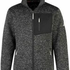 BJØRNSON Ruben Gebreid Vest 4 Seizoenen Heren - Teddy - Maat L - Zwart