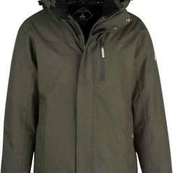 BJØRNSON Kick Regenjas / Winterjas Heren - Waterdicht - Maat 2XL - Rosin Groen