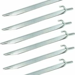 ProPlus 364635S Tentharing Spezial-Zelthering-Set - 6 Stück 24 Cm Aus Metall 25 Cm 1 Stuk(s)