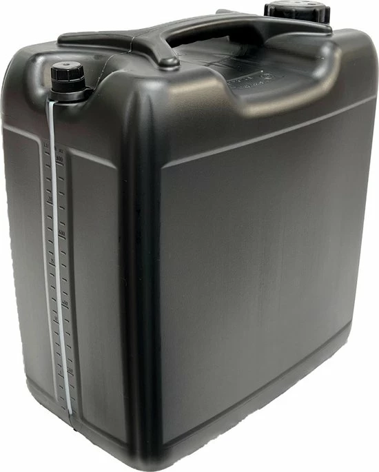 CubiConnect 5x Jerrycans 25L UN - Zwart Met Zichtstreep En Ontluchtingsventiel 5 CubiConnect 5x Jerrycans 25L UN - Zwart Met Zichtstreep En Ontluchtingsventiel - Afbeelding 5