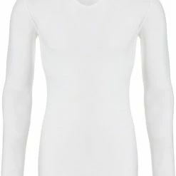 Ten Cate Heren Thermo V-Shirt Longsleeve Sneeuw Wit