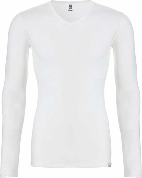 Ten Cate Heren Thermo V-Shirt Longsleeve Sneeuw Wit 1 Ten Cate Heren Thermo V-Shirt Longsleeve Sneeuw Wit